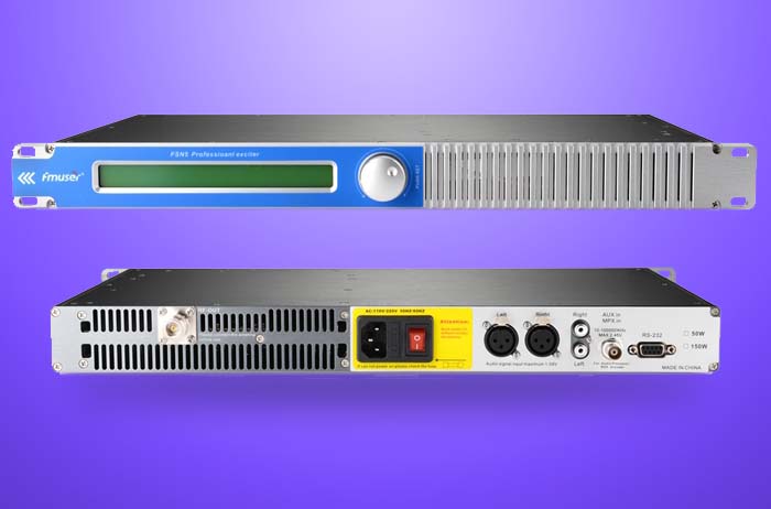 FM Transmitter Panel  (Front and Back)